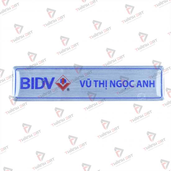 Thẻ tên nhôm ăn mòn